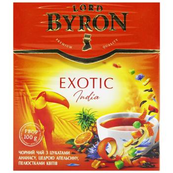Чай черный Lord Byron Exotic среднелистовой 100г - купить, цены на ULTRAMARKET - фото 3