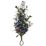 Artificial Branch with Blueberries 25x5x56cm