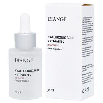 Сироватка д/обличчя Diange 30 мл Гіалуронова кисл та віт С - купити, ціни на КОСМОС - фото 1