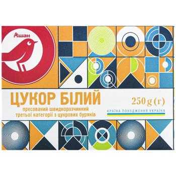Цукор Auchan білий пресований 250г - купити, ціни на Auchan - фото 2