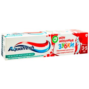 Aquafresh My Baby Teeth Baby Toothpaste 3-5 Years 50ml - buy, prices for - photo 4