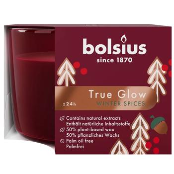 Свеча в стекле Bolsius Праздничный аромат 63*91мм - купить, цены на КОСМОС - фото 2