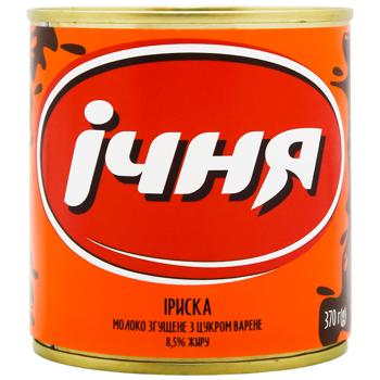 Молоко сгущенное Ичня Ириска вареное с сахаром 8,5% 370г - купить, цены на - фото 2