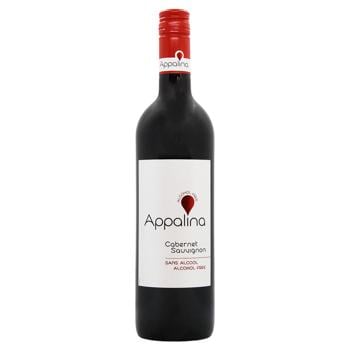 Appalina Cabernet Sauvignon Wine free alcohol 0.75l - buy, prices for Auchan - photo 1