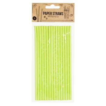 Paper Straws 16pcs 19.5cm in Assortment - buy, prices for NOVUS - photo 5