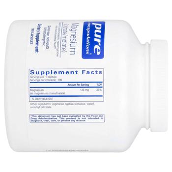 Pure Encapsulations Magnesium Citrate-Malate 180 capsules - buy, prices for Biotus - photo 2