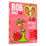 Bob Snail Natural Apple-Strawberry Candy 60g