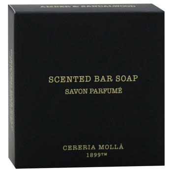 Мыло твердое Cereria Molla Amber & Sandalwood 100г - купить, цены на WINETIME - фото 2