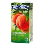 Сік Садочок персик-яблуко 0,95л