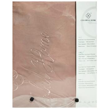 Комплект постільної білизни Colorful Home Сімейний сатин вишивка 160*210/220*240/50*70 2шт - купити, ціни на Cупермаркет "Харків" - фото 2