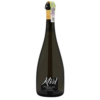 Bortolomiol Miol Prosecco White Dry Sparkling Wine 11% 0.75l - buy, prices for ULTRAMARKET - photo 1
