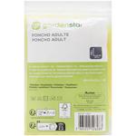 Garden Star Yellow Poncho for Adults 127x102cm