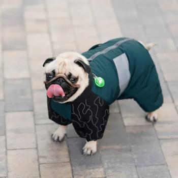 Комбинезон для собак Pet Fashion Den водонепроницаемый со светоотражающими элементами р.ML - купить, цены на MasterZoo - фото 4