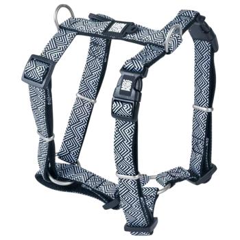Max and Molly Polyester H-Shaped Harness for Dogs 33.5-47cm / 43-51cm / 15mm with Mykonos Print - buy, prices for MasterZoo - photo 1