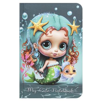 Bourgeois The Little Mermaid Checkered Notebook 14x9.5cm 64 sheets - buy, prices for NOVUS - photo 1