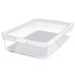 Rotho Cauma Refrigerator Organizer with Lid 2.6l