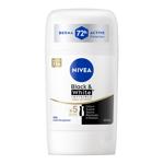 Антиперспирант твердый Nivea Black&White Invisible Silky Smooth 50мл