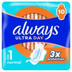 Always Ultra Normal 1 Sanitary Pads 10pcs