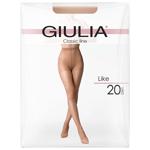 Колготи жіночі Giulia Like 20 Den р.4 daino бежеві