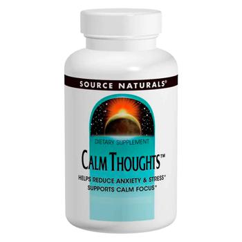 Підтримка нервової системи Source Naturals Calm Thoughts 90 таблеток - купити, ціни на Біотус - фото 1