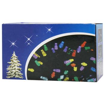 Black Cable Electric Garland 100 LED 9m Warm White - buy, prices for COSMOS - photo 1