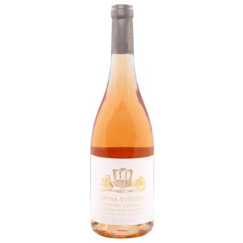 Dona Vitoria Grande Escolha Dry Rose Wine 13% 0.75l - buy, prices for COSMOS - photo 1