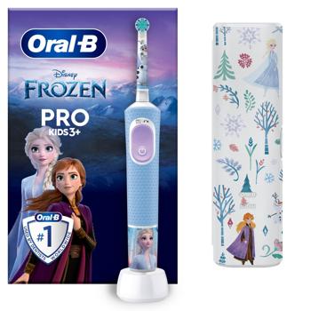 Зубна щітка електрична дитяча Oral-B Kids Frozen з 3 років + чохол - купити, ціни на За Раз - фото 2