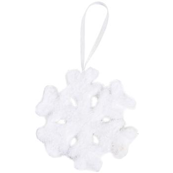 Actuel Snowflake Christmas Tree Decoration 10cm