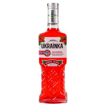 Ukraїnka Red Viburnum Liqueur 37.5% 0.5l - buy, prices for Chudo Market - photo 1