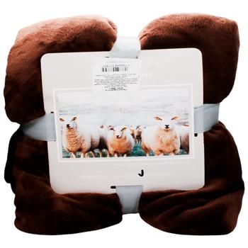 Плед Зед однотонний 180х200см - купити, ціни на ЕКО Маркет - фото 3