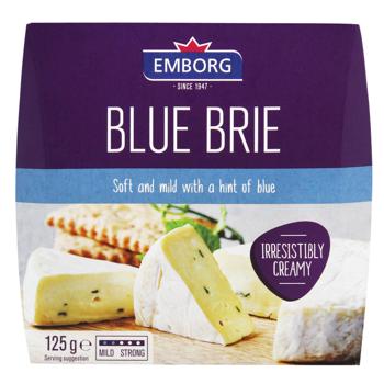Сир Emborg Blue Brie 60% 125г - купити, ціни на За Раз - фото 2