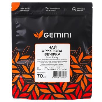 Gemini Fruit Party Fruit and Flower Tea 70g - buy, prices for Auchan - photo 1