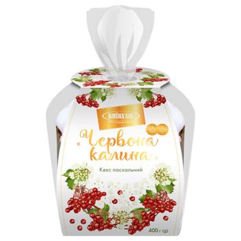 Kyivhlib Easter Cake Chervona kalyna 400g - buy, prices for COSMOS - photo 1
