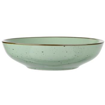 Ardesto Bagheria Pastel Green Soup Ceramic Plate 20cm - buy, prices for ULTRAMARKET - photo 1