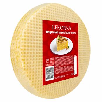 Вафельные коржи для торта Lekorna 65г - купить, цены на ULTRAMARKET - фото 2