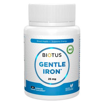 Biotus Gentle Iron Glycinate 25mg 60 capsules - buy, prices for Biotus - photo 1