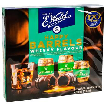 Конфеты Wedel Happy Barrels со вкусом виски 200г - купить, цены на - фото 2