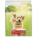 Friskies Active Dry Food with Beef for Active Dogs 2.4kg