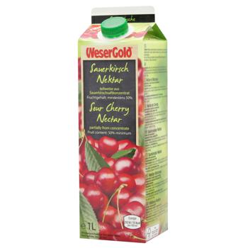 WeserGold Nectar Cherry 1l - buy, prices for Supermarket "Kharkiv" - photo 1