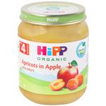 Puree Hipp with apple from 4 months 125g glass jar Hungary