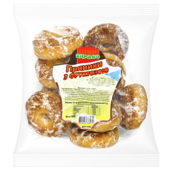 Пряники Здраво с фруктозой 300г - купить, цены на КОСМОС - фото 1