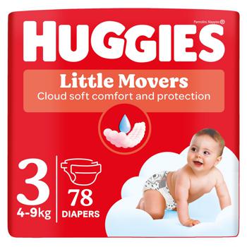 Huggies Ultra Comfort Diapers 3 5-9kg 78pcs - buy, prices for METRO - photo 1