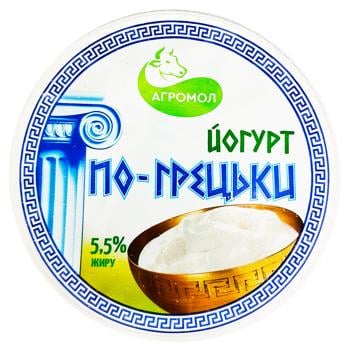 Йогурт Агромол по-гречески 5,5% 325г - купить, цены на - фото 3