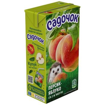 Sadochok Peach-Apple Juice 0.5l - buy, prices for Epicentr FOOD - photo 2