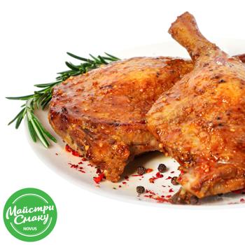 In Mustard-Honey Marinade Duck Leg