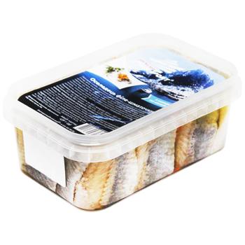 Оселедець Fish Port філе-шматочки з морквою по-корейськи 470г - купити, ціни на Auchan - фото 1