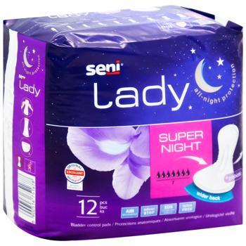 Seni Lady Super Night Urological Pads 12pcs - buy, prices for MegaMarket - photo 3