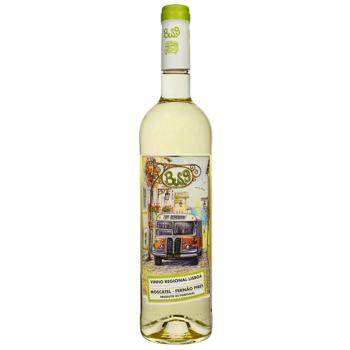 Vinho Regional Lisboa Bus.9 Moscatel-Fernao Pires Dry White Wine 12.5% 0.75l - buy, prices for MegaMarket - photo 1