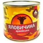 Rodynnyi Smak Army Stewed Beef Meat 525g