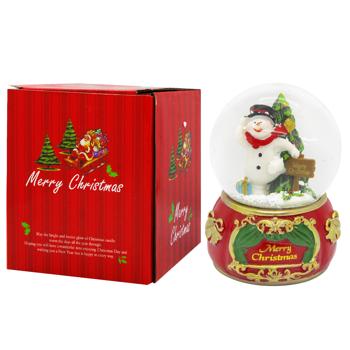 Куля водяна сніжна Різдвяна арт. M038 7941 И653 - купить, цены на КОСМОС - фото 1